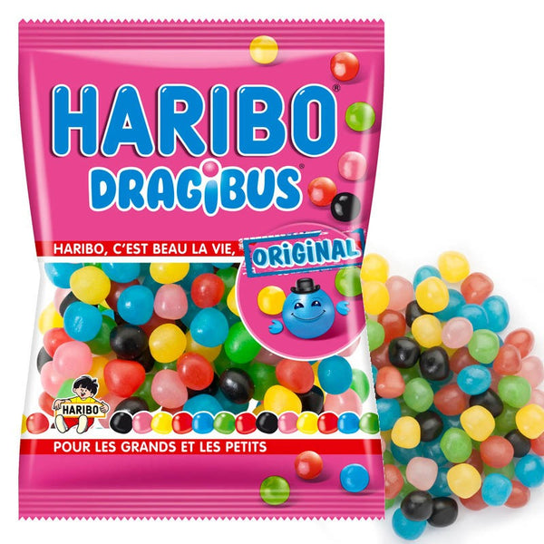 Dragibus Soft HARIBO, 4 sachets de120 gr = 480g 