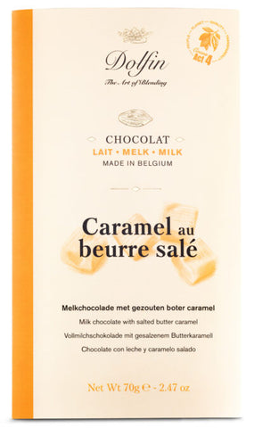 Chocolate 70g Milk Salted Caramel Dolfin - BBD 20.10.25
