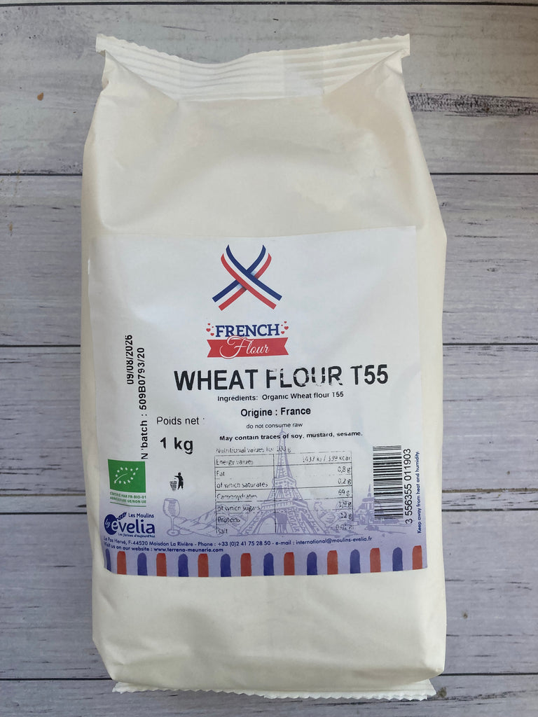 Flour T55 1kg - Moulin Evelia