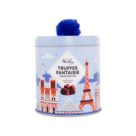 Chocolate Truffles in French Travel Tin 250g