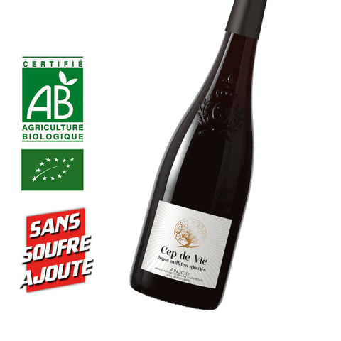 Cep de Vie Anjou Rouge 2023 (no added sulphites)