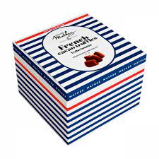 Mathez Plain Truffles in Navy Box 100g