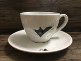Cats of Dubout Espresso Mug & Saucer