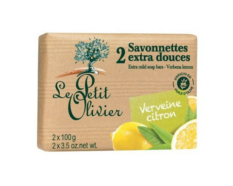 Le Petit Olivier Soap 2 x 100g Verveine Lemon